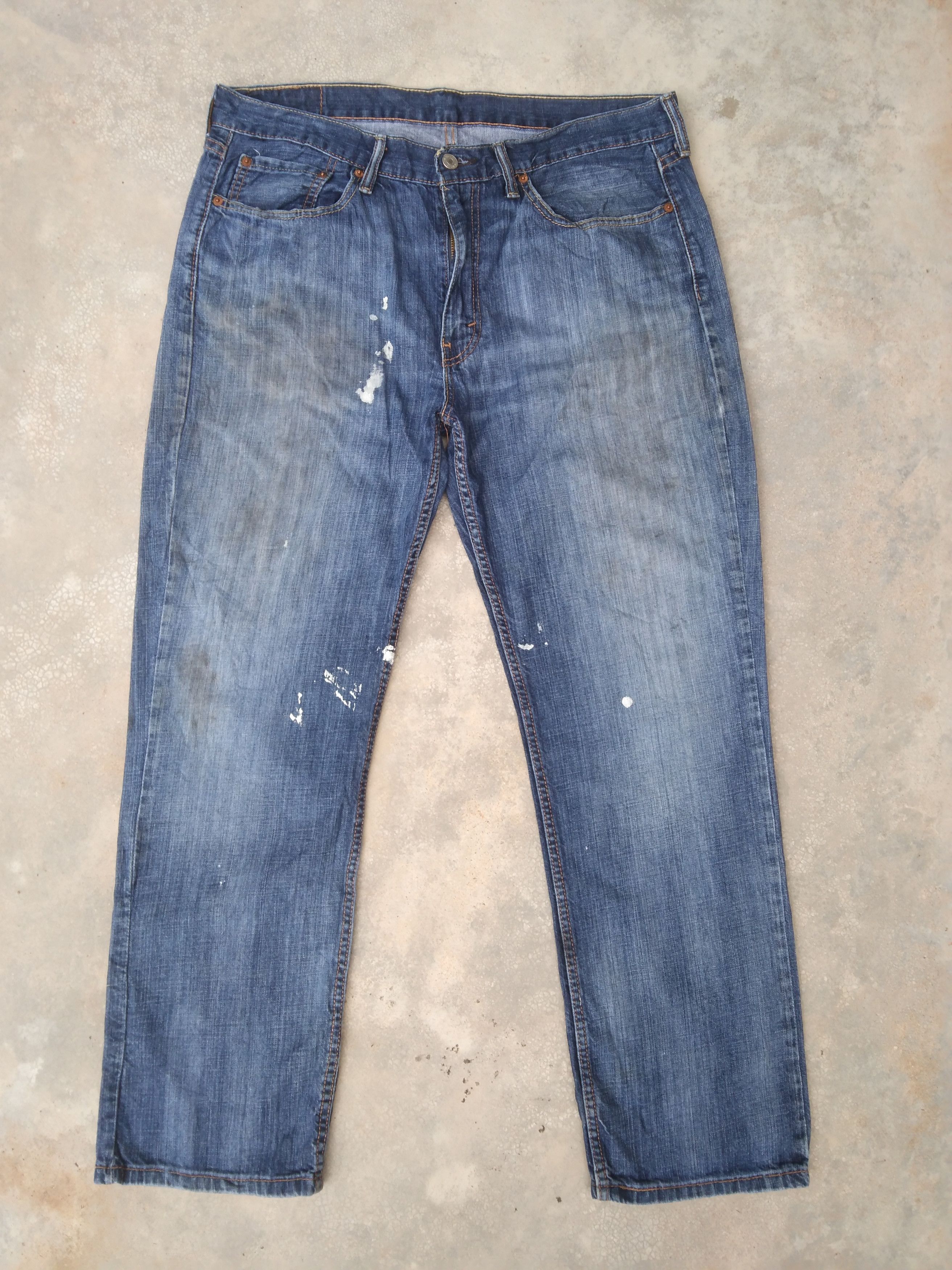 Levi's Vintage Levi's Jeans 514 Distressed Denim 36x30 Size US 36 / EU 52 - 1 Thumbnail
