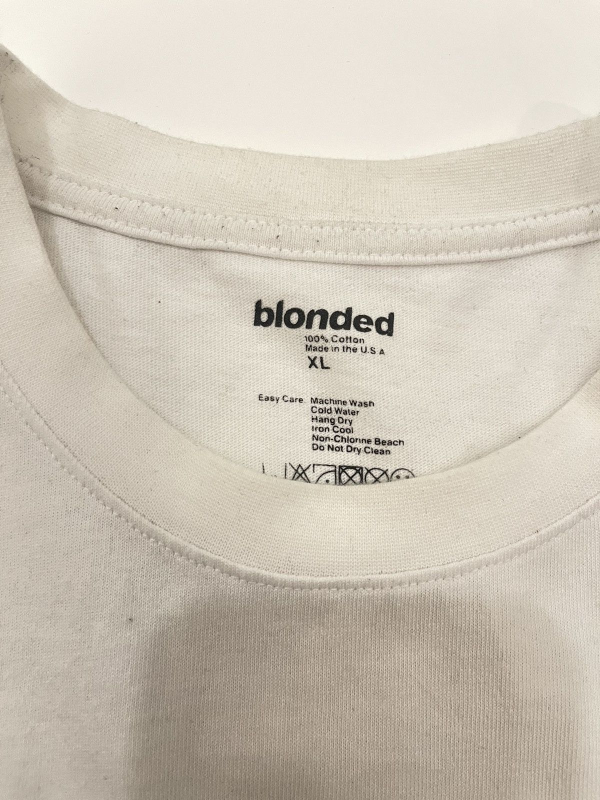 Frank Ocean × Golf Wang Frank Ocean Blonded White Tee Golf Wang Release Size US XL / EU 56 / 4 - 4 Thumbnail