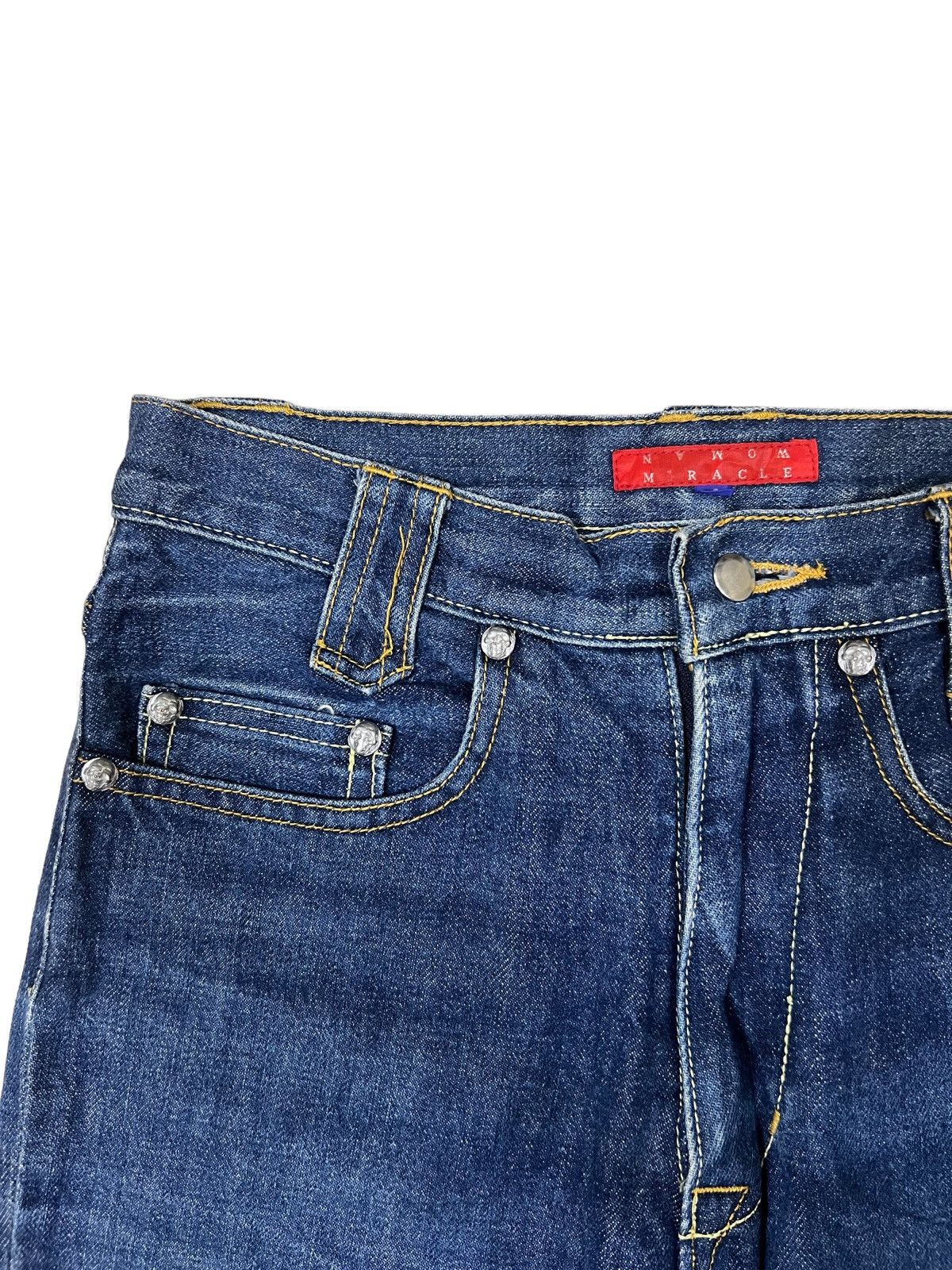 Hysteric Glamour GRAIL🔥90s Flare Denim Miracle Women Hysteric Flame Pockets Size 26" / US 2 / IT 38 - 6 Thumbnail