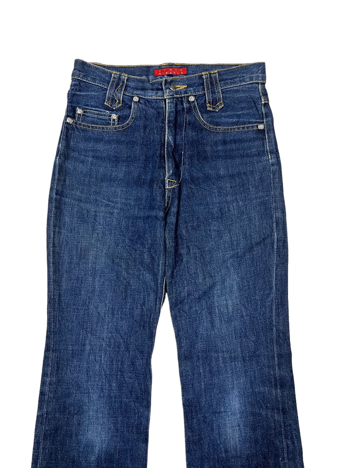 Hysteric Glamour GRAIL🔥90s Flare Denim Miracle Women Hysteric Flame Pockets Size 26" / US 2 / IT 38 - 5 Thumbnail