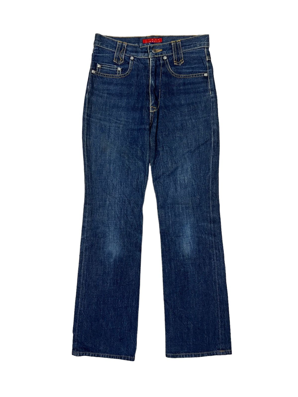 Hysteric Glamour GRAIL🔥90s Flare Denim Miracle Women Hysteric Flame Pockets Size 26" / US 2 / IT 38 - 4 Thumbnail