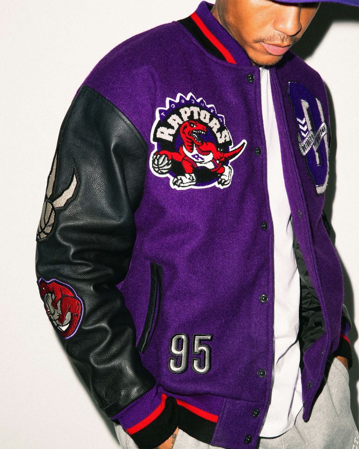 Drake Mitchell Ness Octobers Very Own 1 300 OVO x MITCHELL AND NESS 95 RAPTORS VARSITY JACKET XXL Grailed