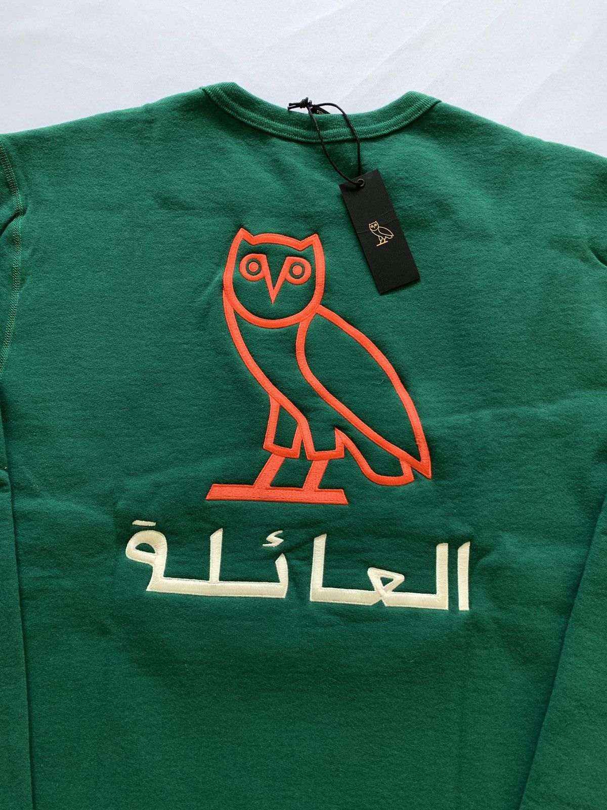 Drake OVO ARABIC FAMILY OWL CREWNECK Size US L / EU 52-54 / 3 - 3 Thumbnail