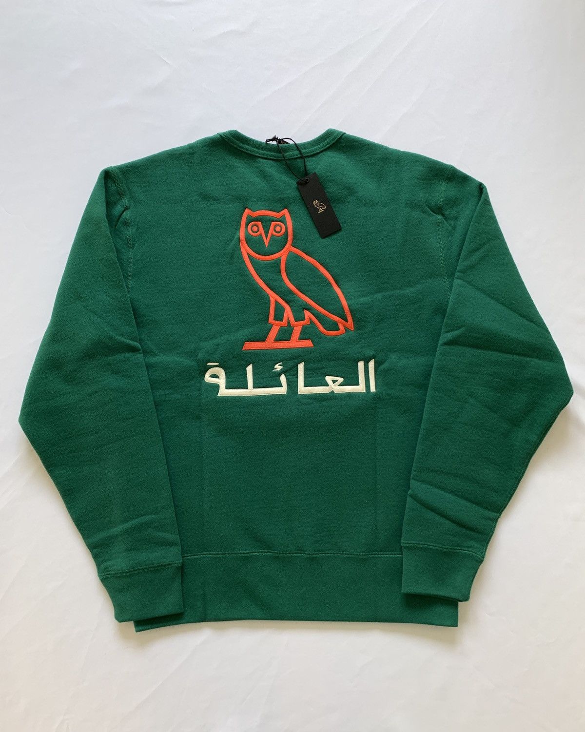 Drake OVO ARABIC FAMILY OWL CREWNECK Size US L / EU 52-54 / 3 - 1 Thumbnail