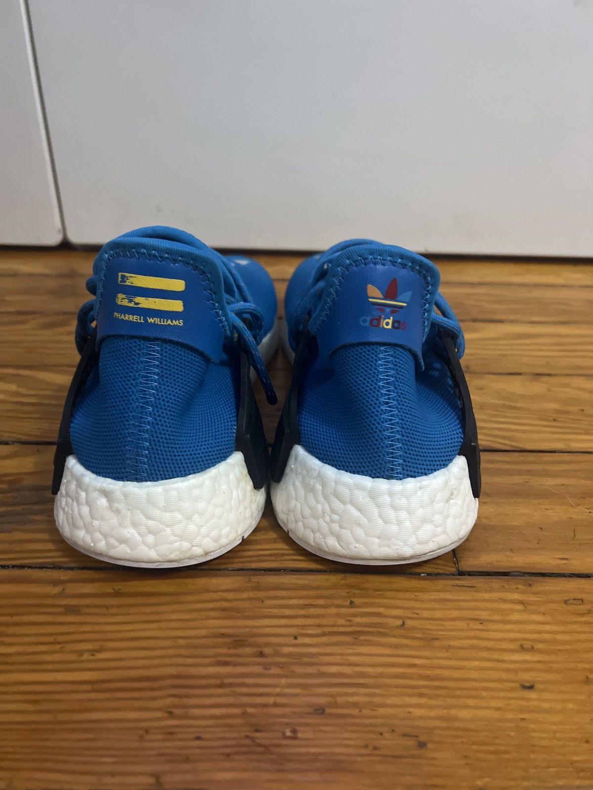 Adidas × Pharrell Pharrell Human race sharp blue Size US 9 / EU 42 - 4 Thumbnail