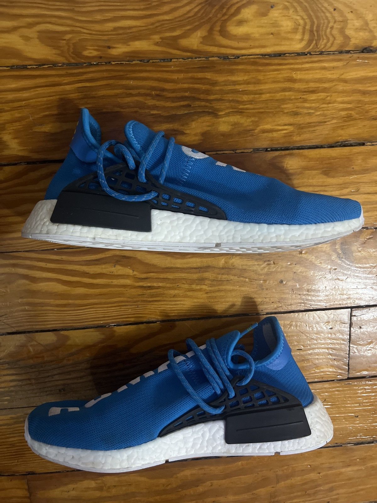 Adidas × Pharrell Pharrell Human race sharp blue Size US 9 / EU 42 - 2 Thumbnail