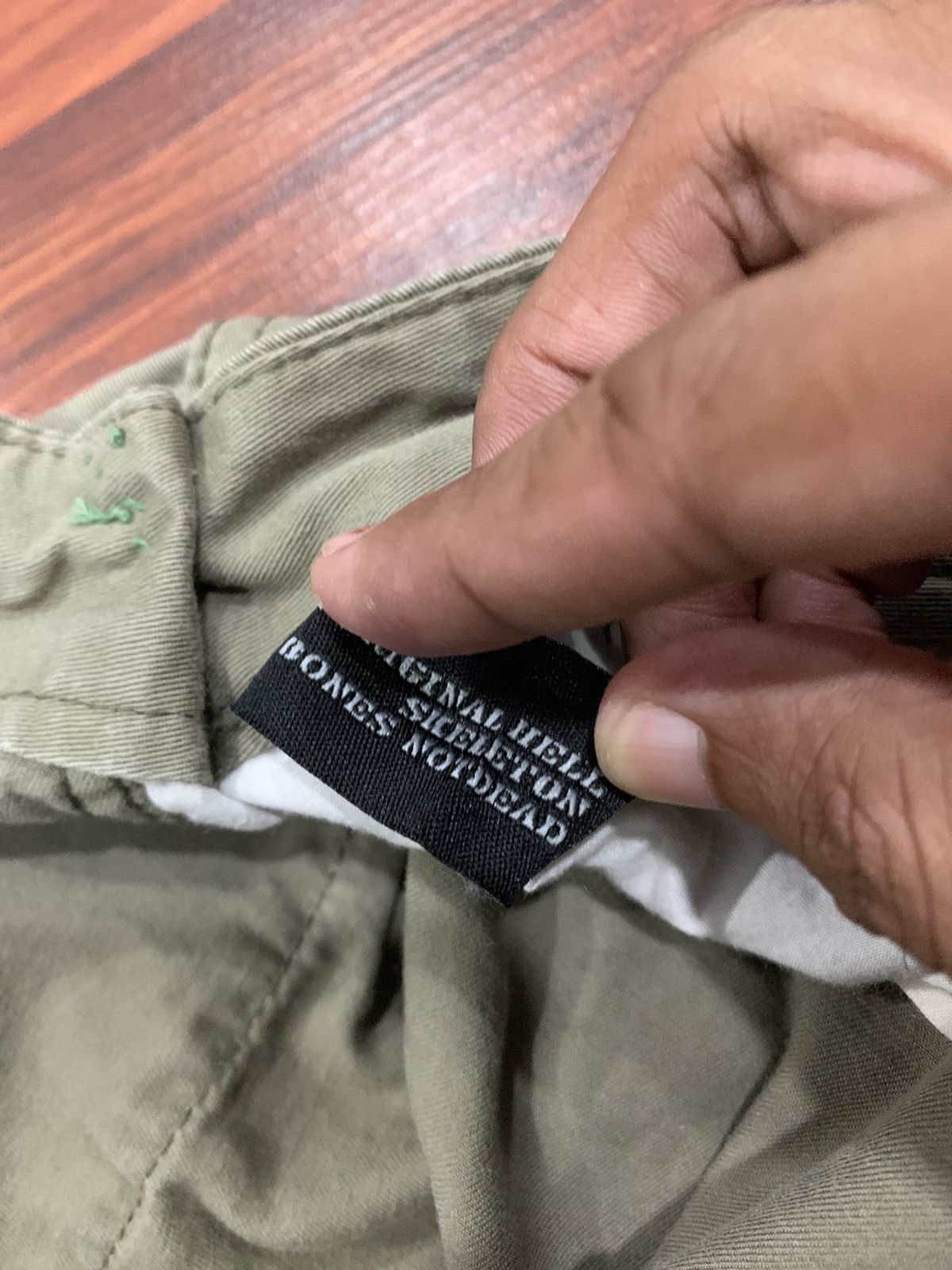 Other Bones Not Dead Cargo Pants Size 32" / US 10 / IT 46 - 11 Thumbnail