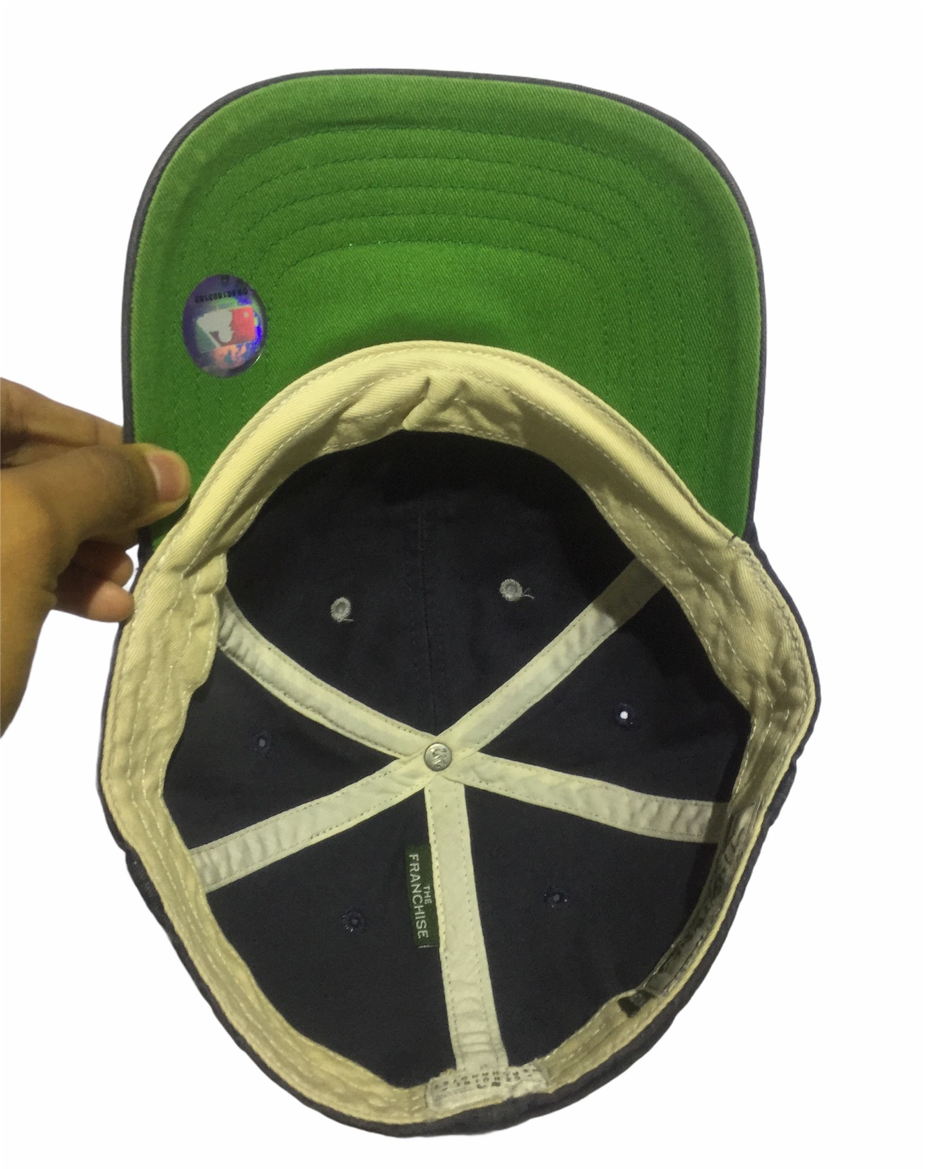 MLB MLB New York Yankees Big Logo Fitted Hat Size ONE SIZE - 7 Thumbnail