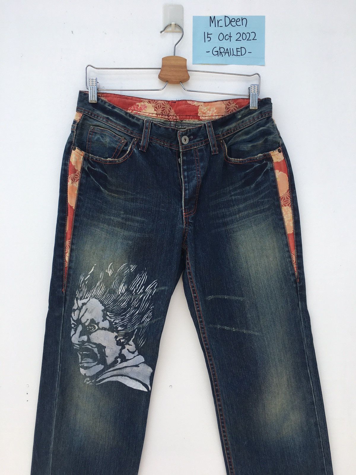 Takeo Kikuchi Vintage Takeo Kikuchi Faded Denim Jeans Pants Japan Size US 31 - 1 Thumbnail