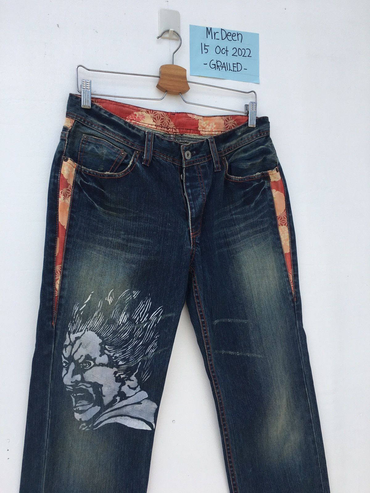 Takeo Kikuchi Vintage Takeo Kikuchi Faded Denim Jeans Pants Japan Size US 31 - 2 Thumbnail