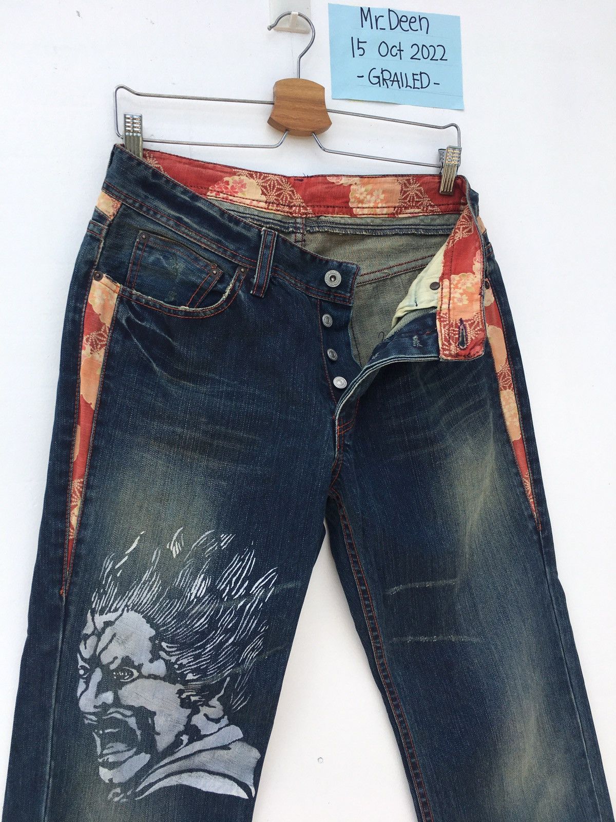 Takeo Kikuchi Vintage Takeo Kikuchi Faded Denim Jeans Pants Japan Size US 31 - 9 Thumbnail