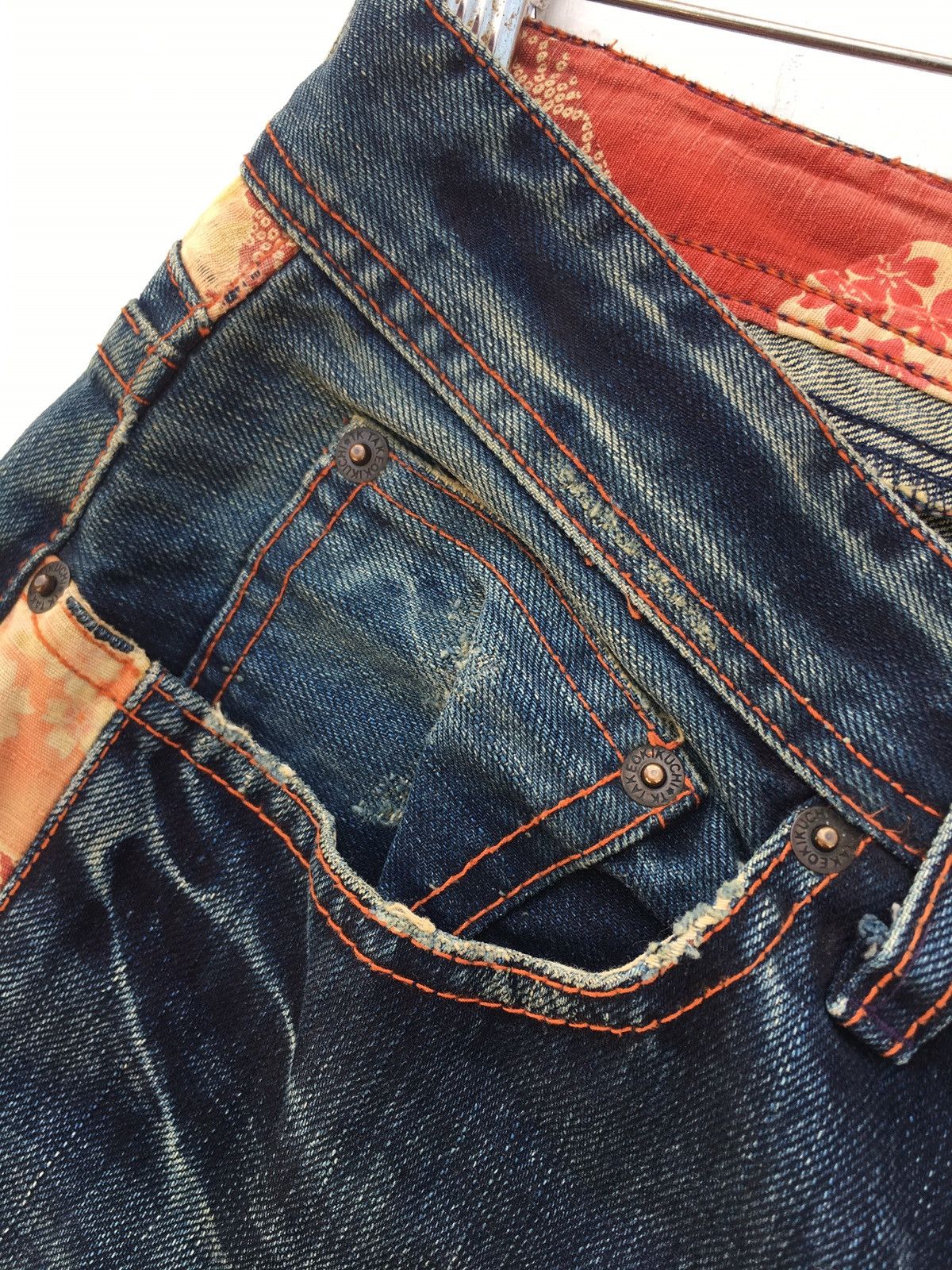 Takeo Kikuchi Vintage Takeo Kikuchi Faded Denim Jeans Pants Japan Size US 31 - 12 Thumbnail
