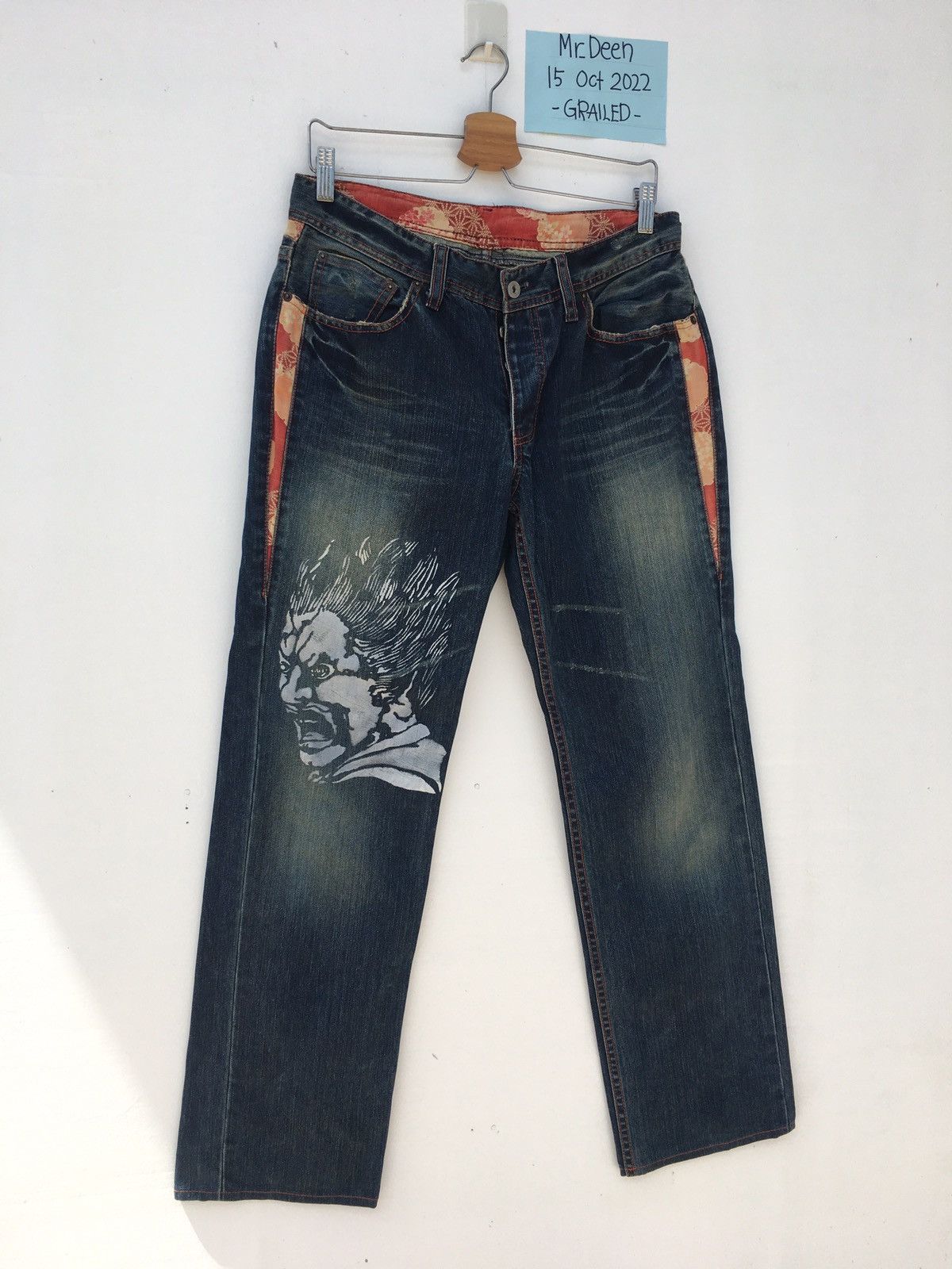 Takeo Kikuchi Vintage Takeo Kikuchi Faded Denim Jeans Pants Japan Size US 31 - 5 Thumbnail