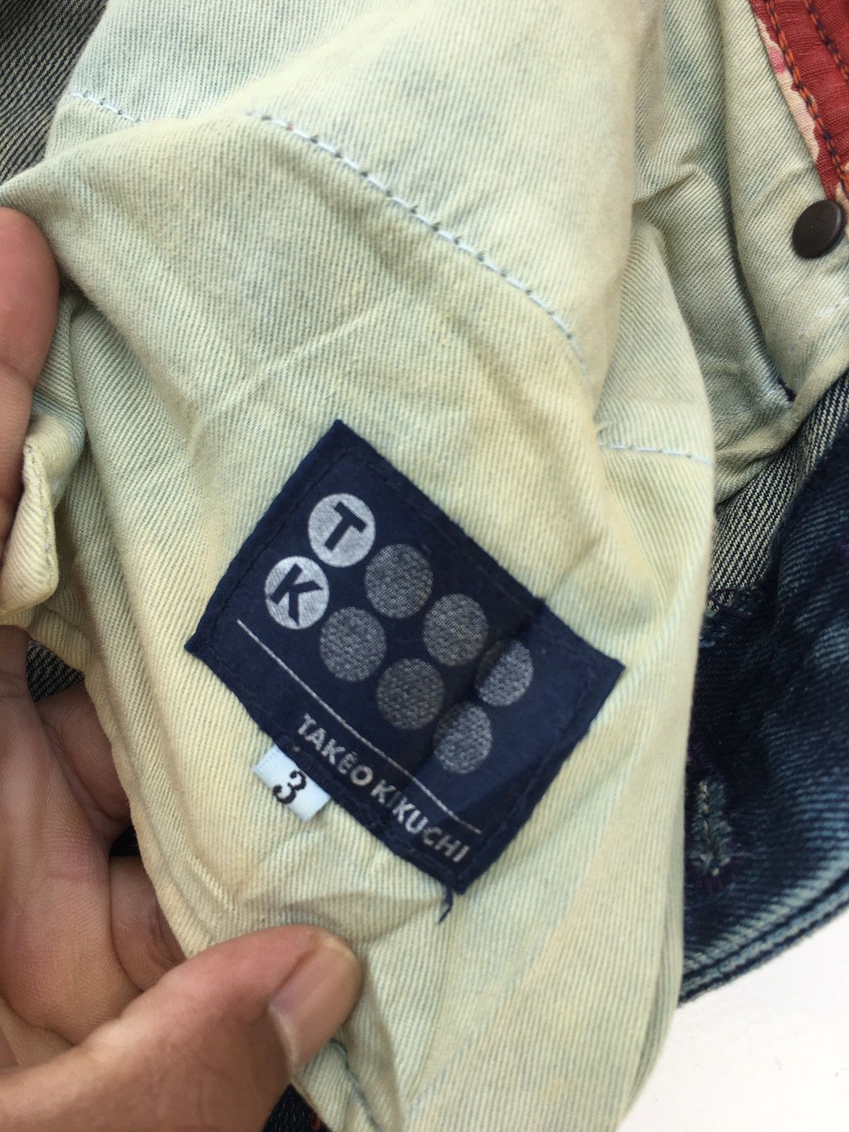 Takeo Kikuchi Vintage Takeo Kikuchi Faded Denim Jeans Pants Japan Size US 31 - 14 Thumbnail