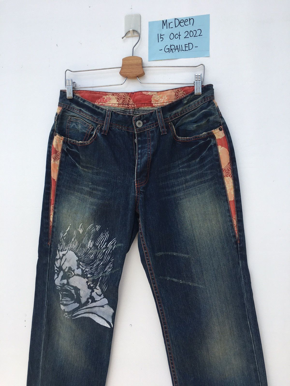Takeo Kikuchi Vintage Takeo Kikuchi Faded Denim Jeans Pants Japan Size US 31 - 3 Thumbnail