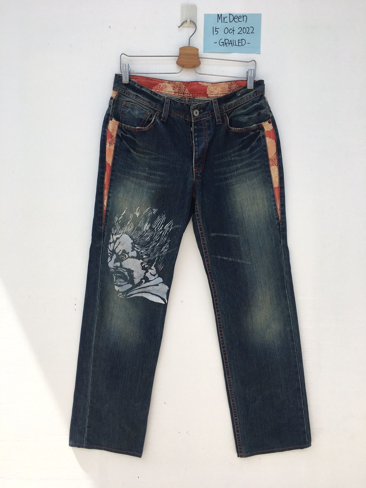 Takeo Kikuchi Vintage Takeo Kikuchi Faded Denim Jeans Pants Japan Size US 31 - 4 Thumbnail