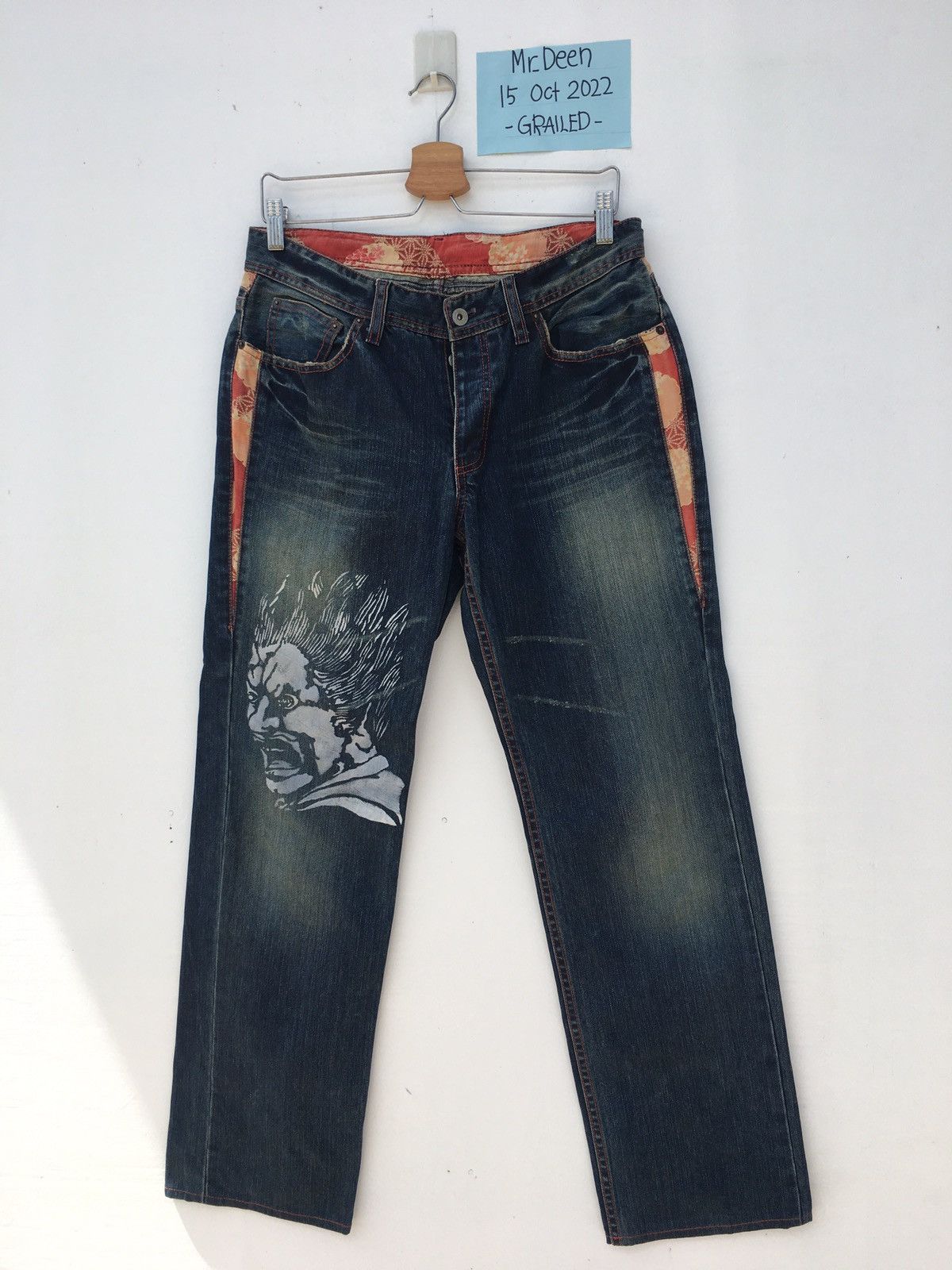 Takeo Kikuchi Vintage Takeo Kikuchi Faded Denim Jeans Pants Japan Size US 31 - 6 Thumbnail