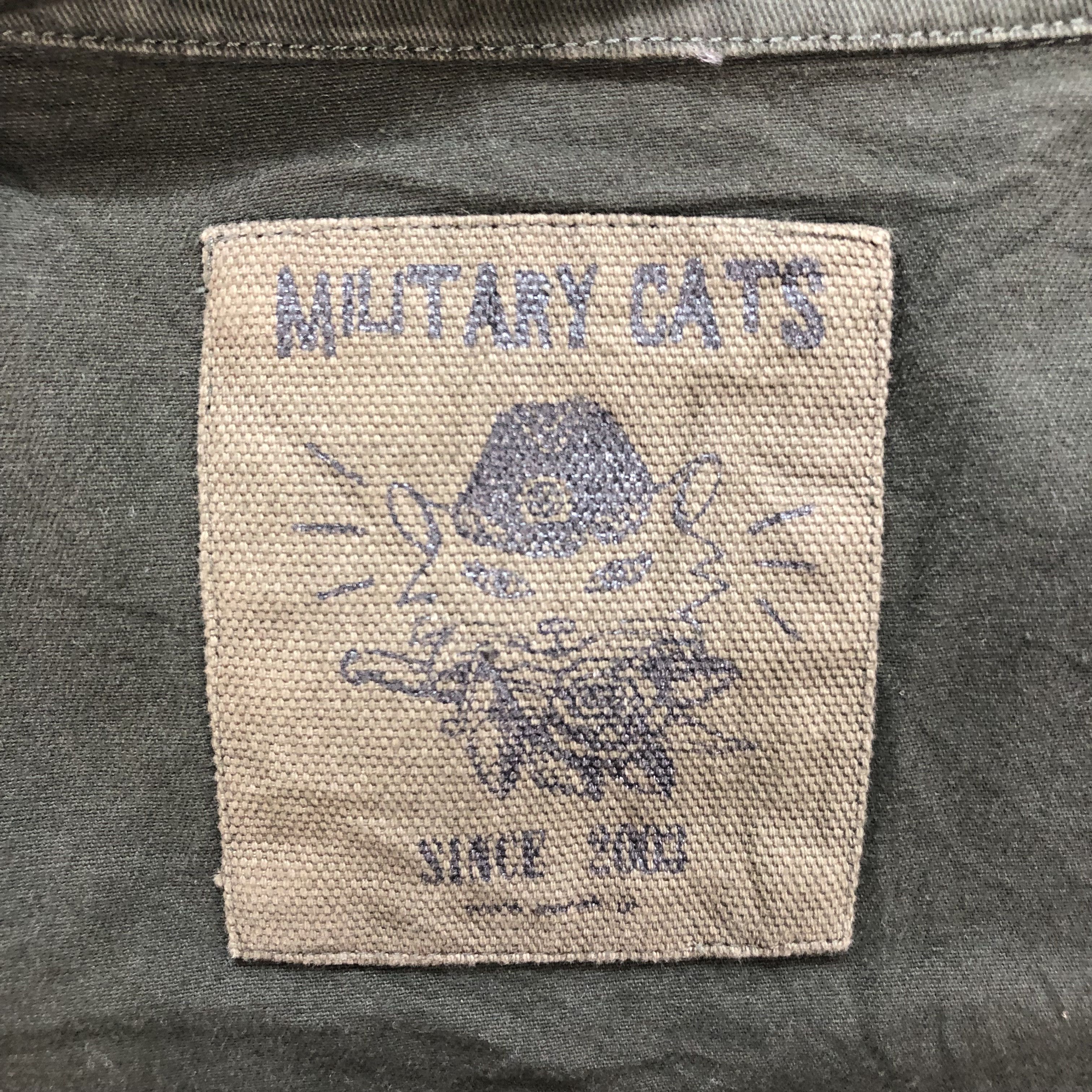 Other MILITARY CATS BARAK ARMY STYLE CHORE JACKET #5304-183 Size US S / EU 44-46 / 1 - 9 Thumbnail