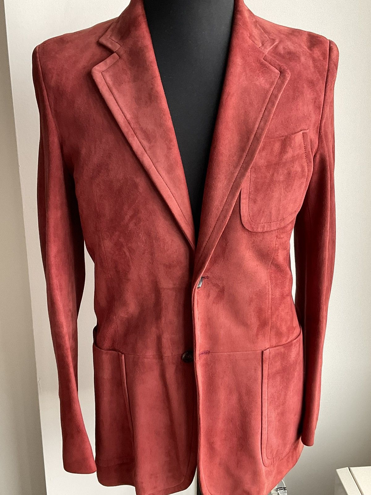 Gucci suede blazer 2025