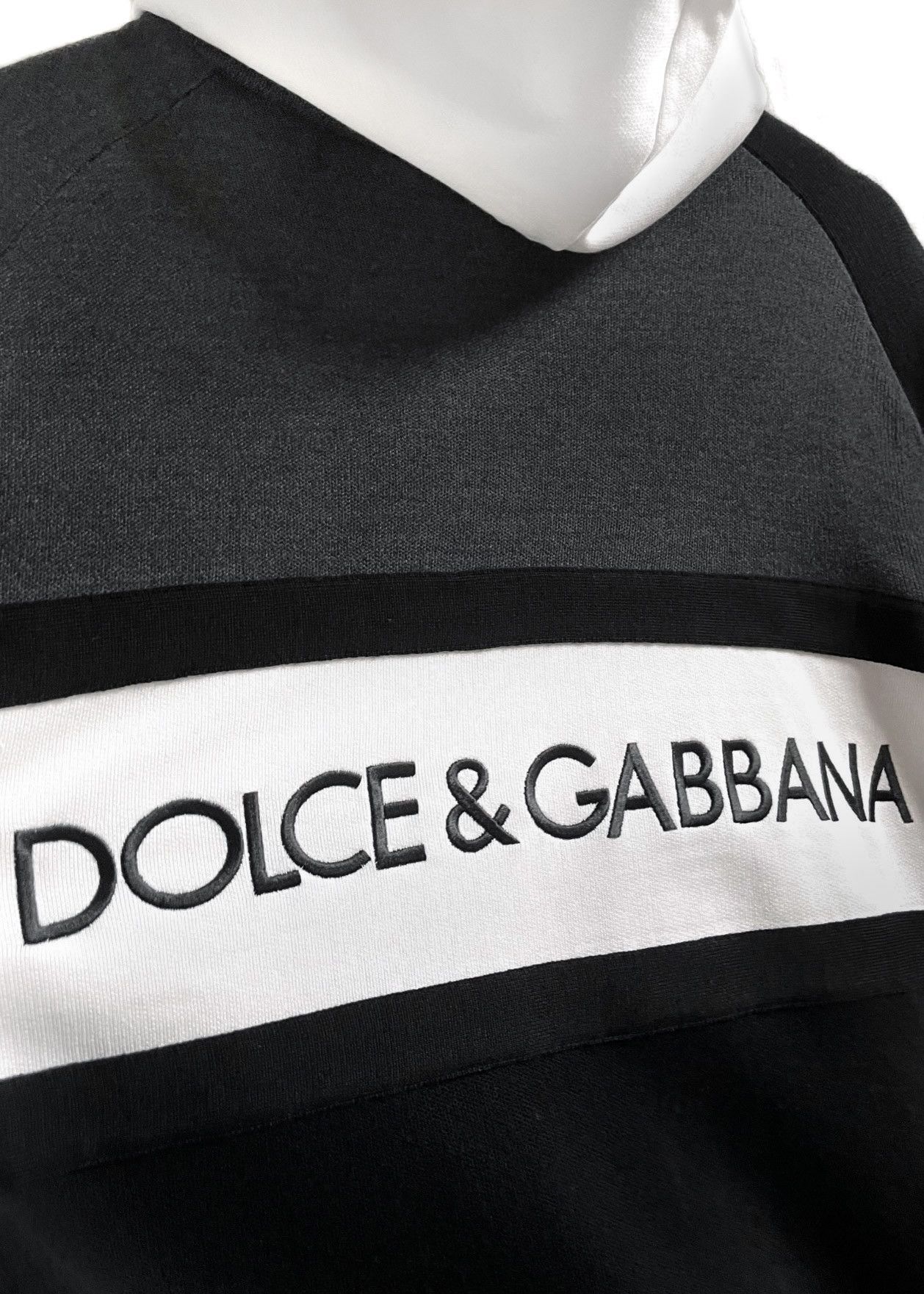 Dolce & Gabbana Dolce & Gabbana Black Double Construction Hooded Sweater Size US S / EU 44-46 / 1 - 4 Thumbnail