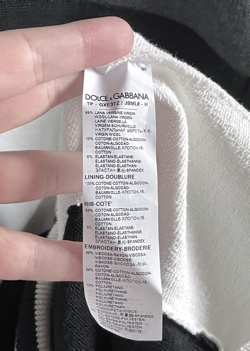 Dolce & Gabbana Dolce & Gabbana Black Double Construction Hooded Sweater Size US S / EU 44-46 / 1 - 6 Thumbnail