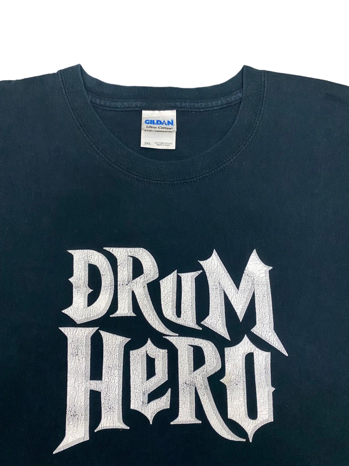 Playstation Y2k Vintage Guitar Hero Drum Hero Video Game Promo tee Size US XXL / EU 58 / 5 - 1 Thumbnail