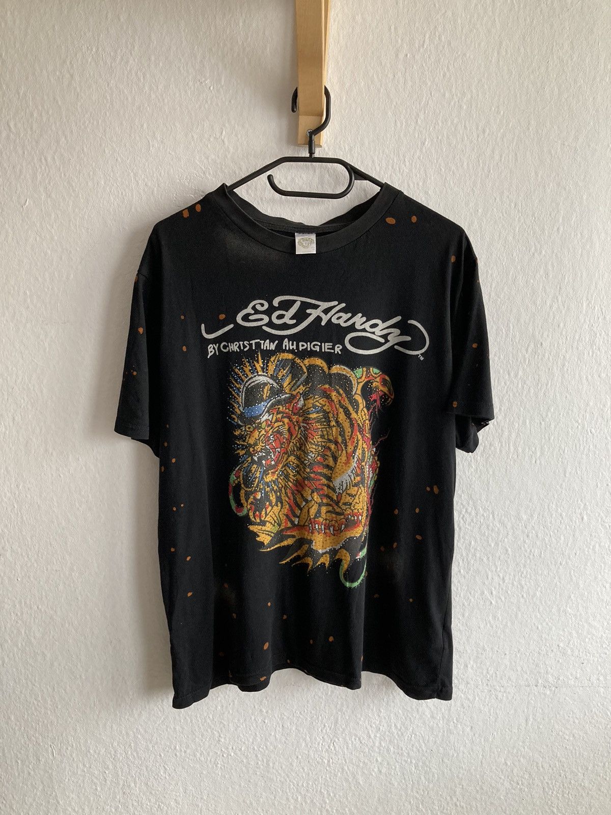 Custom Ed Hardy Custom Tiger T-Shirt | Grailed