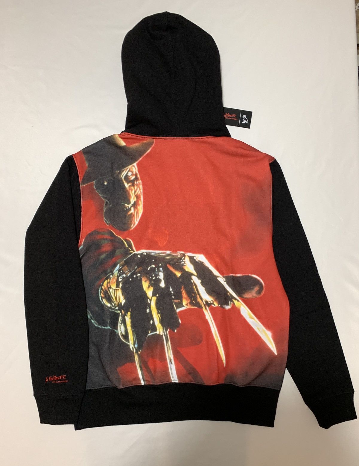 Drake OVO HALLOWEEN A NIGHTMARE ON ELM STREET CLASSIC OWL HOODIE Size US L / EU 52-54 / 3 - 1 Thumbnail
