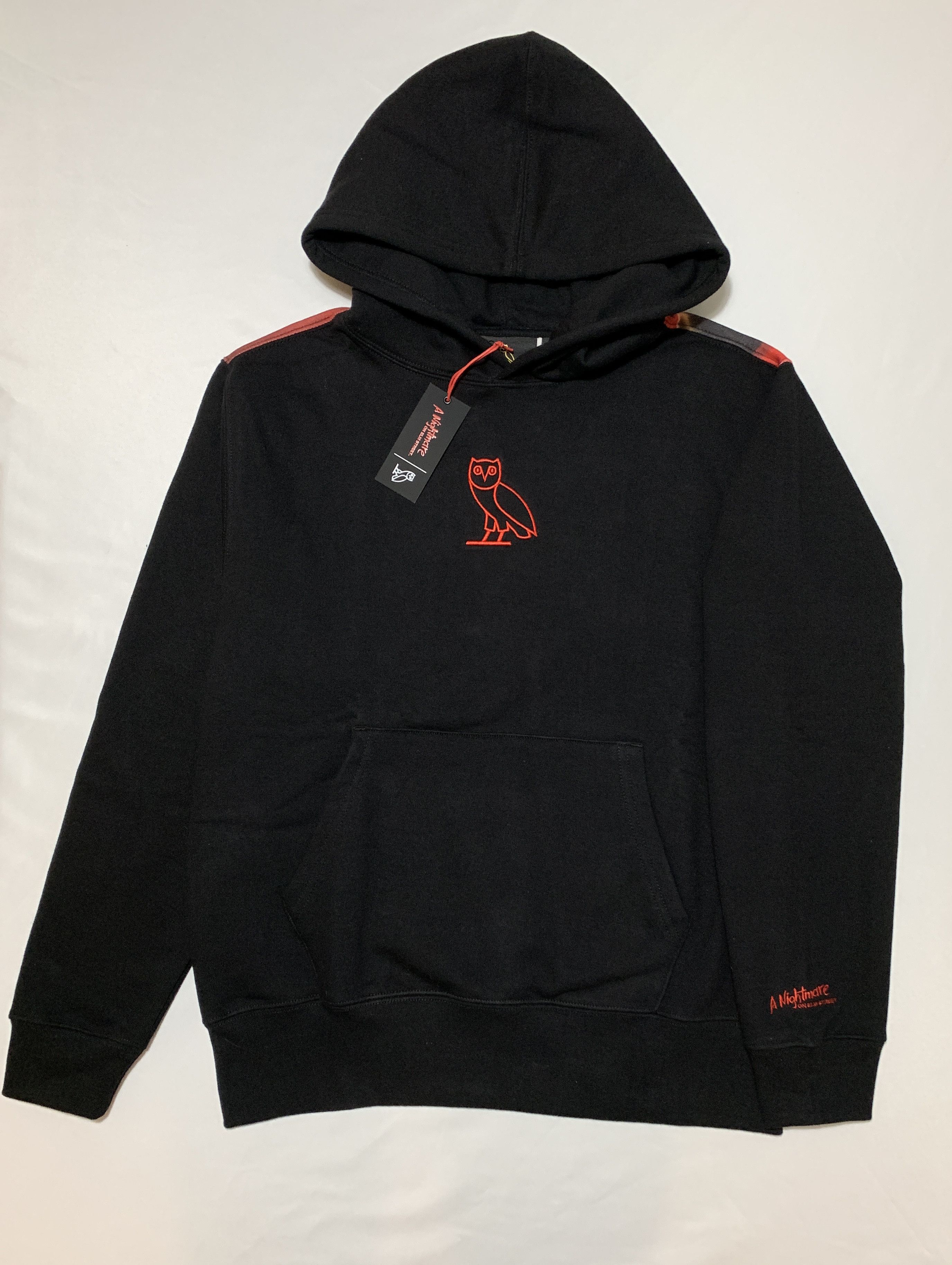 Drake OVO HALLOWEEN A NIGHTMARE ON ELM STREET CLASSIC OWL HOODIE Size US L / EU 52-54 / 3 - 2 Thumbnail