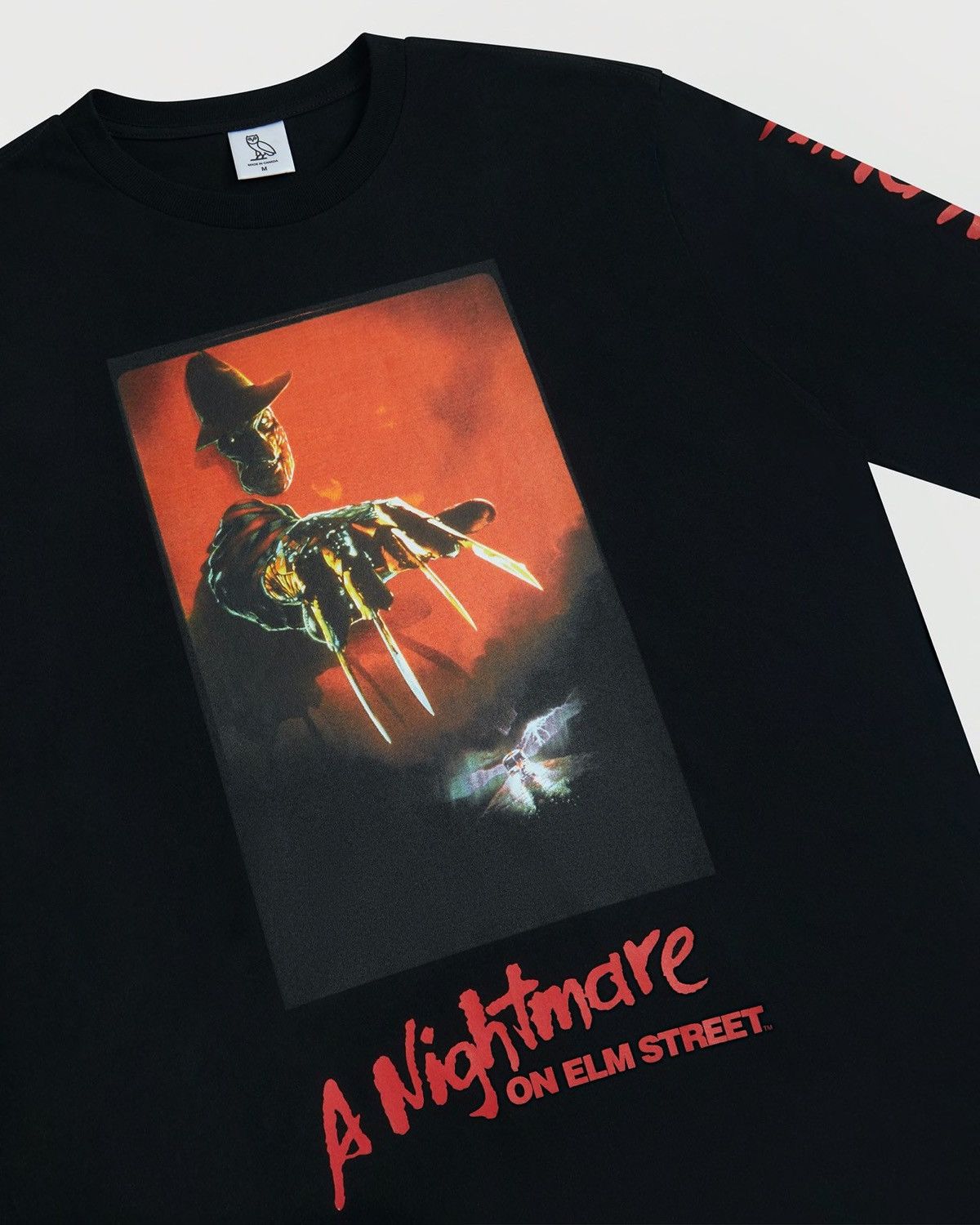 Drake OVO HALLOWEEN A NIGHTMARE ON ELM STREET LONG SLEEVE T-SHIRT Size US S / EU 44-46 / 1 - 7 Thumbnail