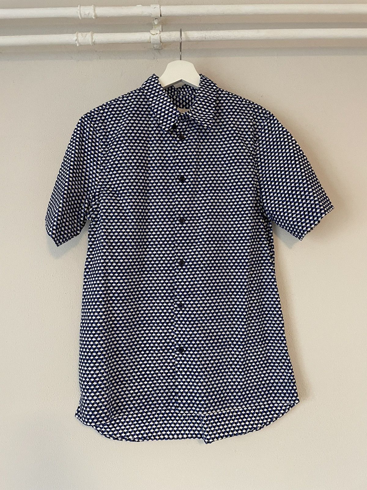 Marni Abstract Print Bowling Shirt Size US M / EU 48-50 / 2 - 1 Thumbnail