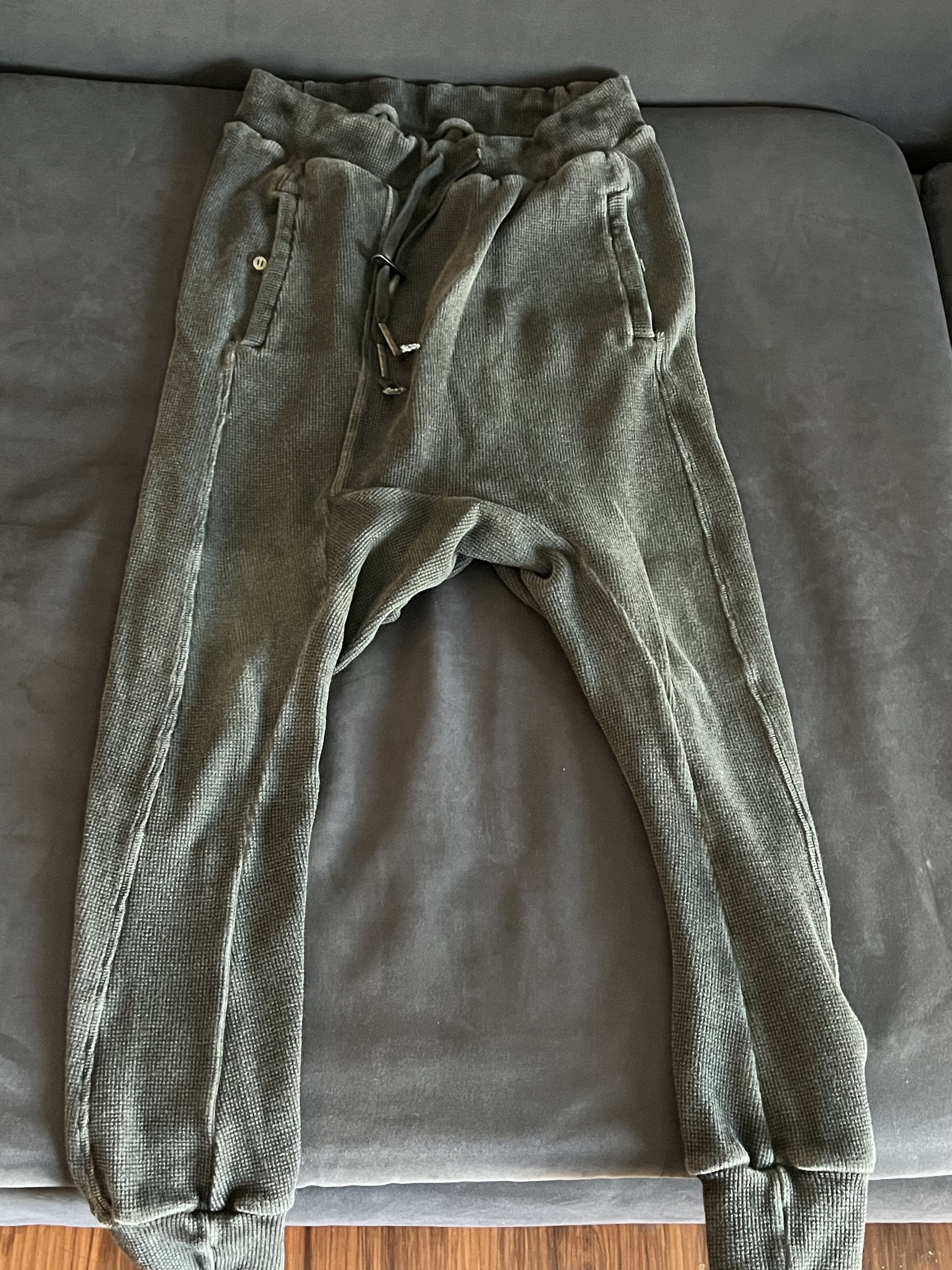 image of Boris Bidjan Saberi Jogger in Dark Green, Men's (Size 30)