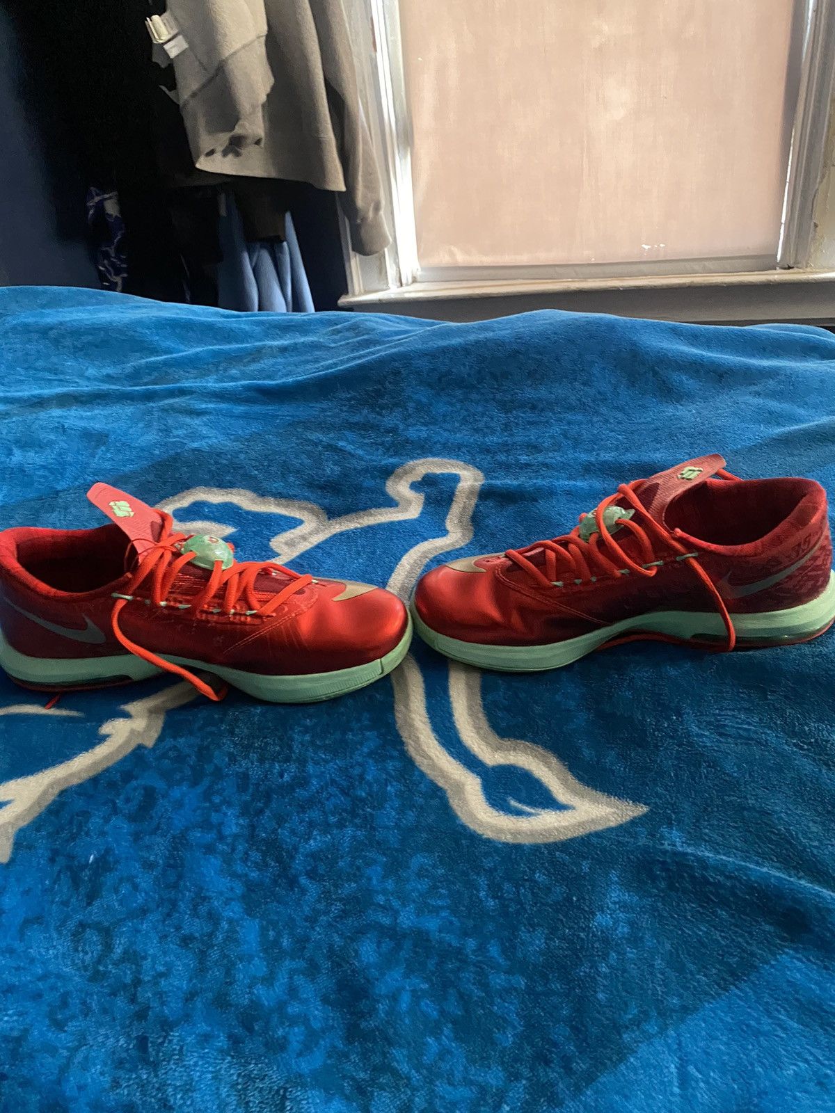 NIKE KD KEVIN DURANT 6 EASTER VI 2013 ZOOM SIZE 10 MENS/12 WOMAN - Mike's  Windsurfing, image size:1200x1600