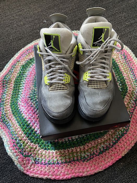 jordan 4 neon size 8