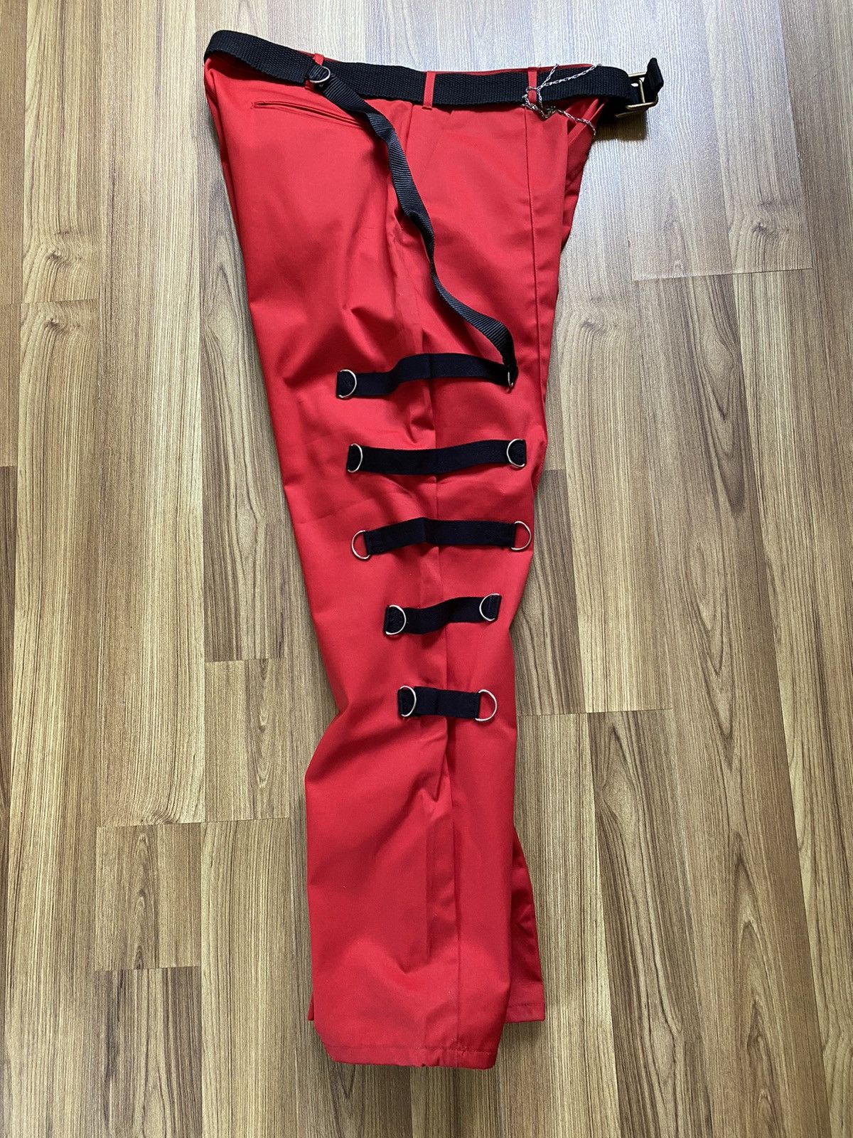 Other Japanese Brand Bondage Pants Red BDSM Criminal Damage Size US 34 / EU 50 - 10 Thumbnail