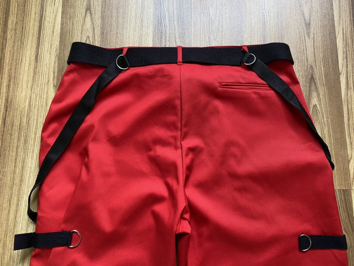 Other Japanese Brand Bondage Pants Red BDSM Criminal Damage Size US 34 / EU 50 - 9 Thumbnail