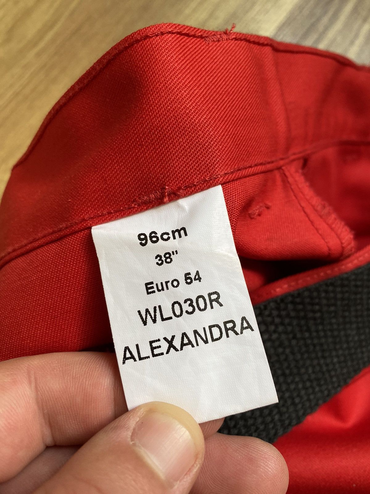 Other Japanese Brand Bondage Pants Red BDSM Criminal Damage Size US 34 / EU 50 - 14 Thumbnail