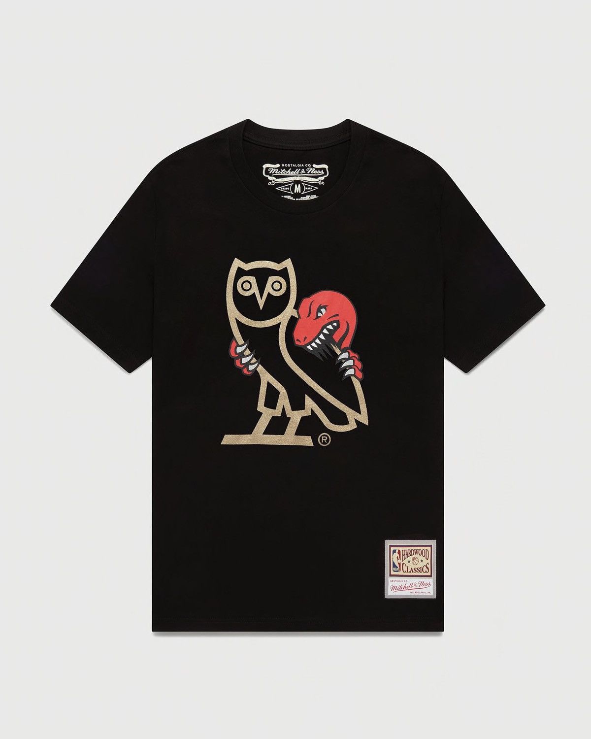 Mitchell & Ness OVO x Mitchell & Ness x NBA x RAPTORS ’95 OG OWL T-SHIRT TEE Size US XL / EU 56 / 4 - 4 Thumbnail
