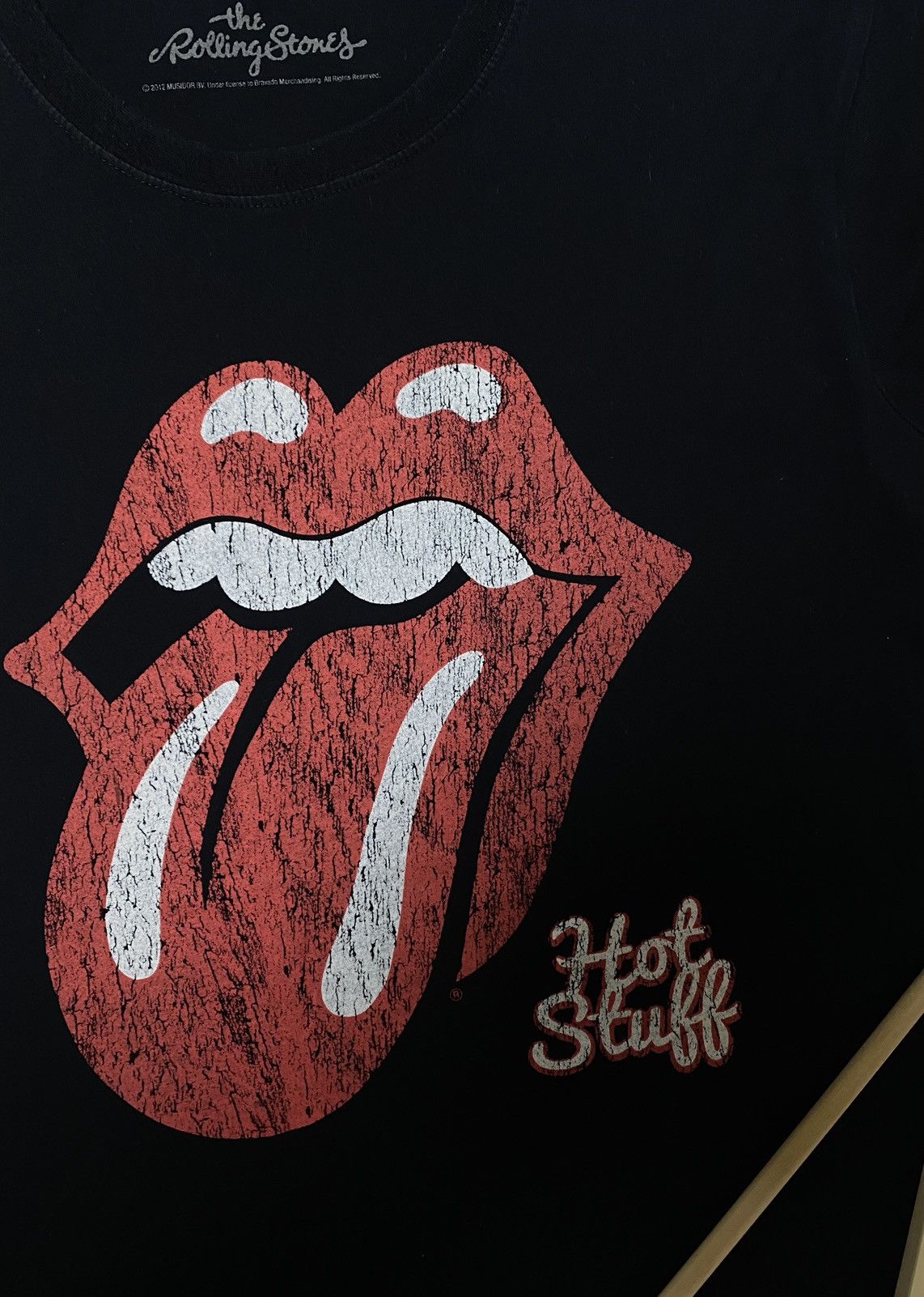 Band Tees × The Rolling Stones The Rolling Stones hot stuff 2012 Band t-shirt tee merch Size US L / EU 52-54 / 3 - 6 Thumbnail