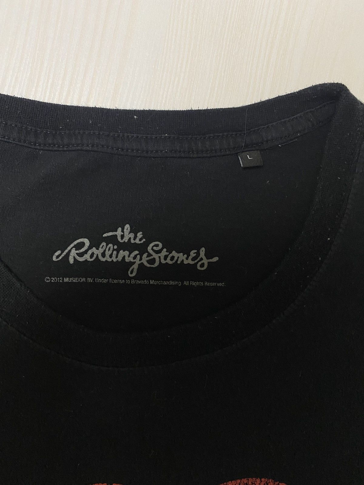 Band Tees × The Rolling Stones The Rolling Stones hot stuff 2012 Band t-shirt tee merch Size US L / EU 52-54 / 3 - 7 Thumbnail