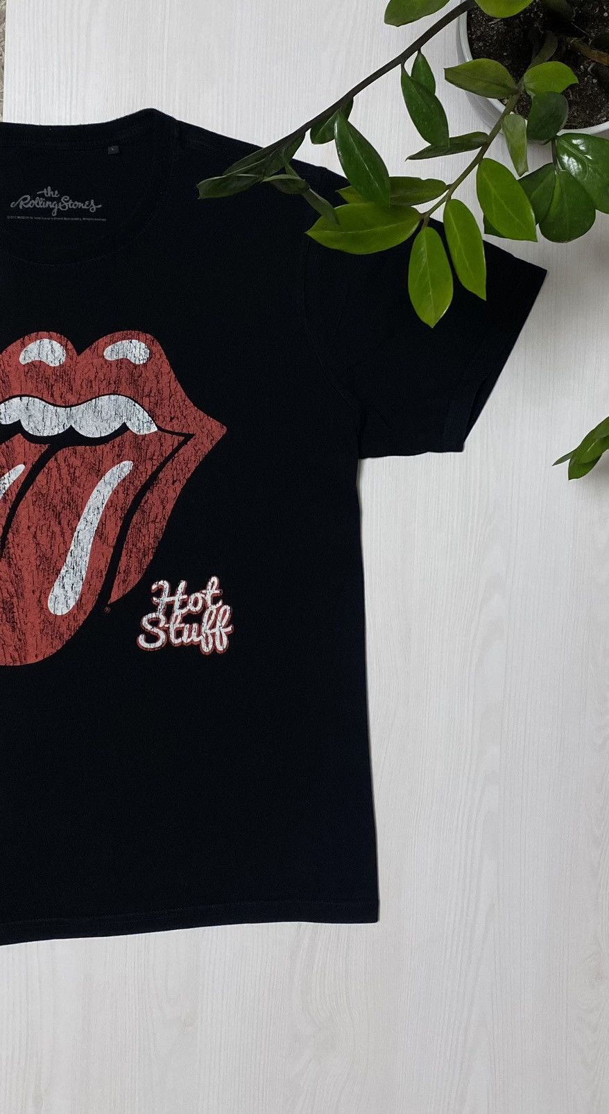 Band Tees × The Rolling Stones The Rolling Stones hot stuff 2012 Band t-shirt tee merch Size US L / EU 52-54 / 3 - 3 Thumbnail