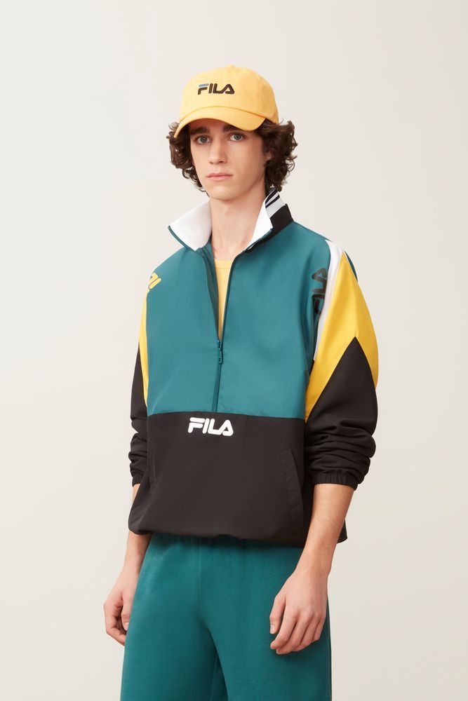 Fila Color Block Anorak Wind Jacket Size US M / EU 48-50 / 2 - 1 Thumbnail