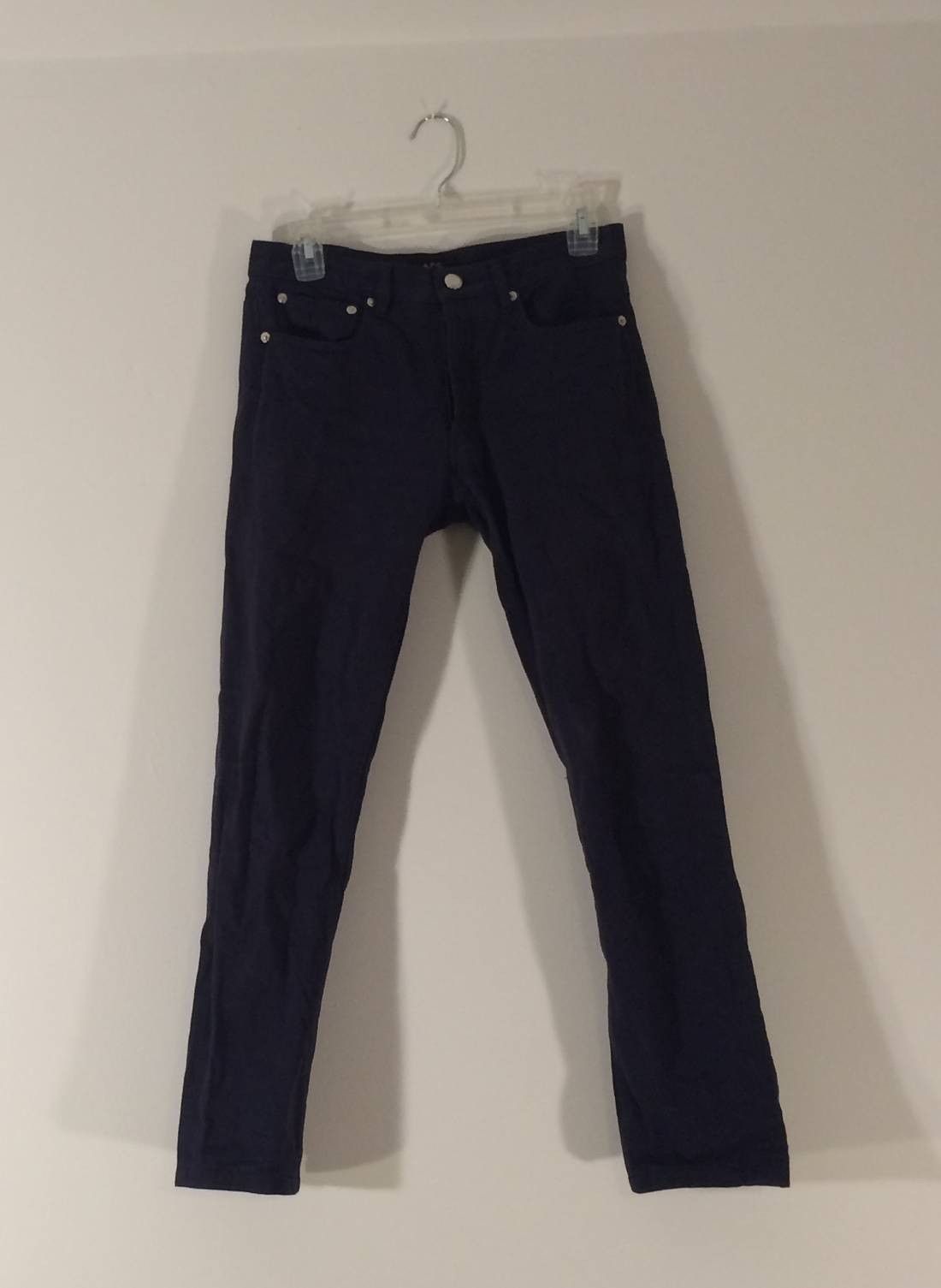 A.P.C. Navy Pants Size US 26 / EU 42 - 2 Thumbnail