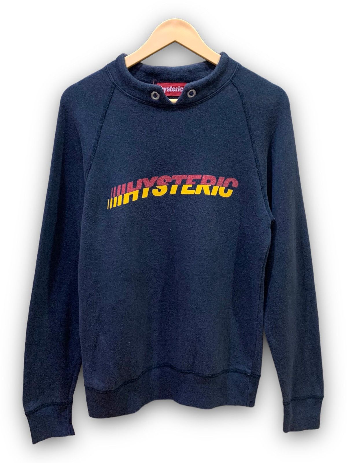 Hysteric Glamour VINTAGE SPELL OUT HYSTERIC GLAMOUR SWEATSHIRT Size US S / EU 44-46 / 1 - 1 Thumbnail