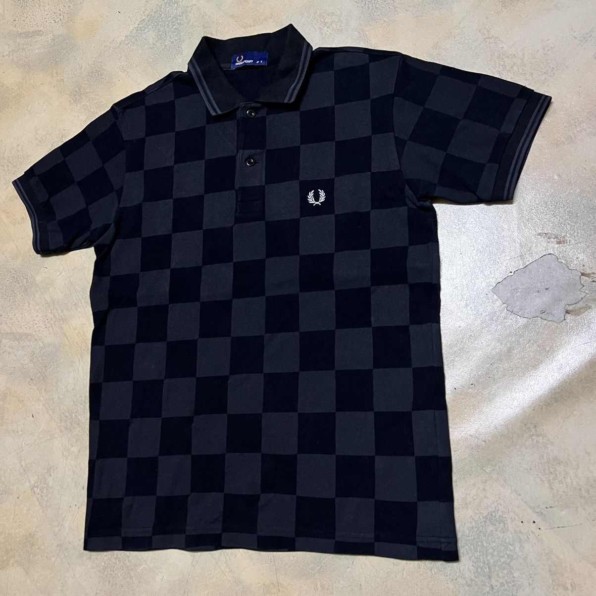 Fred Perry Fred Perry Black Checkerboard Size US S / EU 44-46 / 1 - 2 Thumbnail