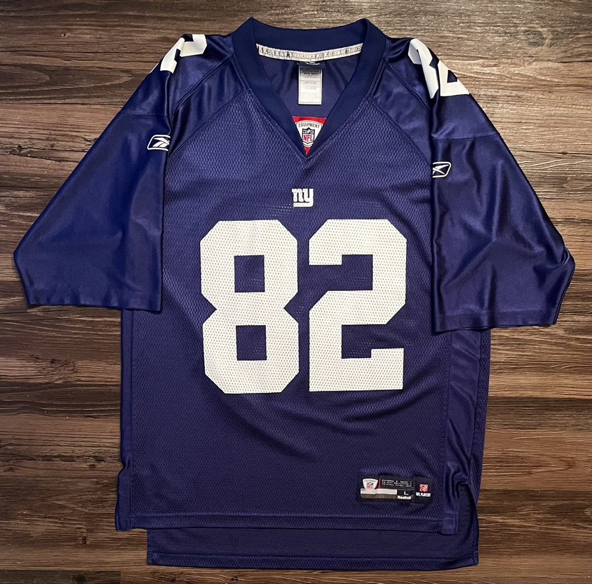 Vintage New York Giants Mario Manningham jersey size L