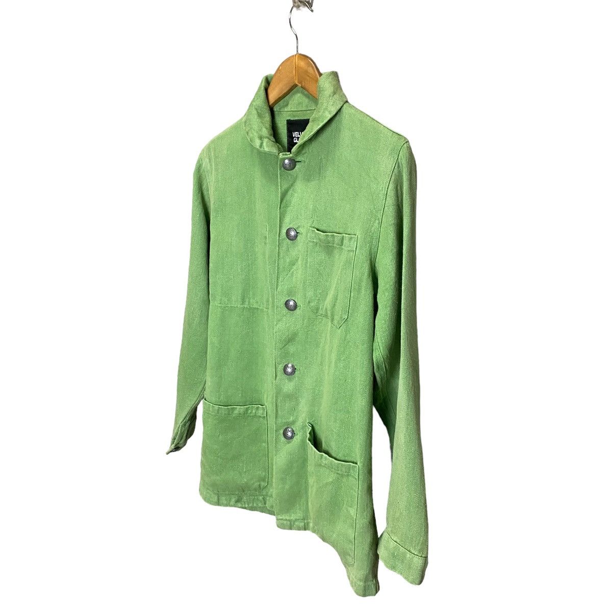 Vintage French workman velvet glove hemp Size US S / EU 44-46 / 1 - 3 Thumbnail