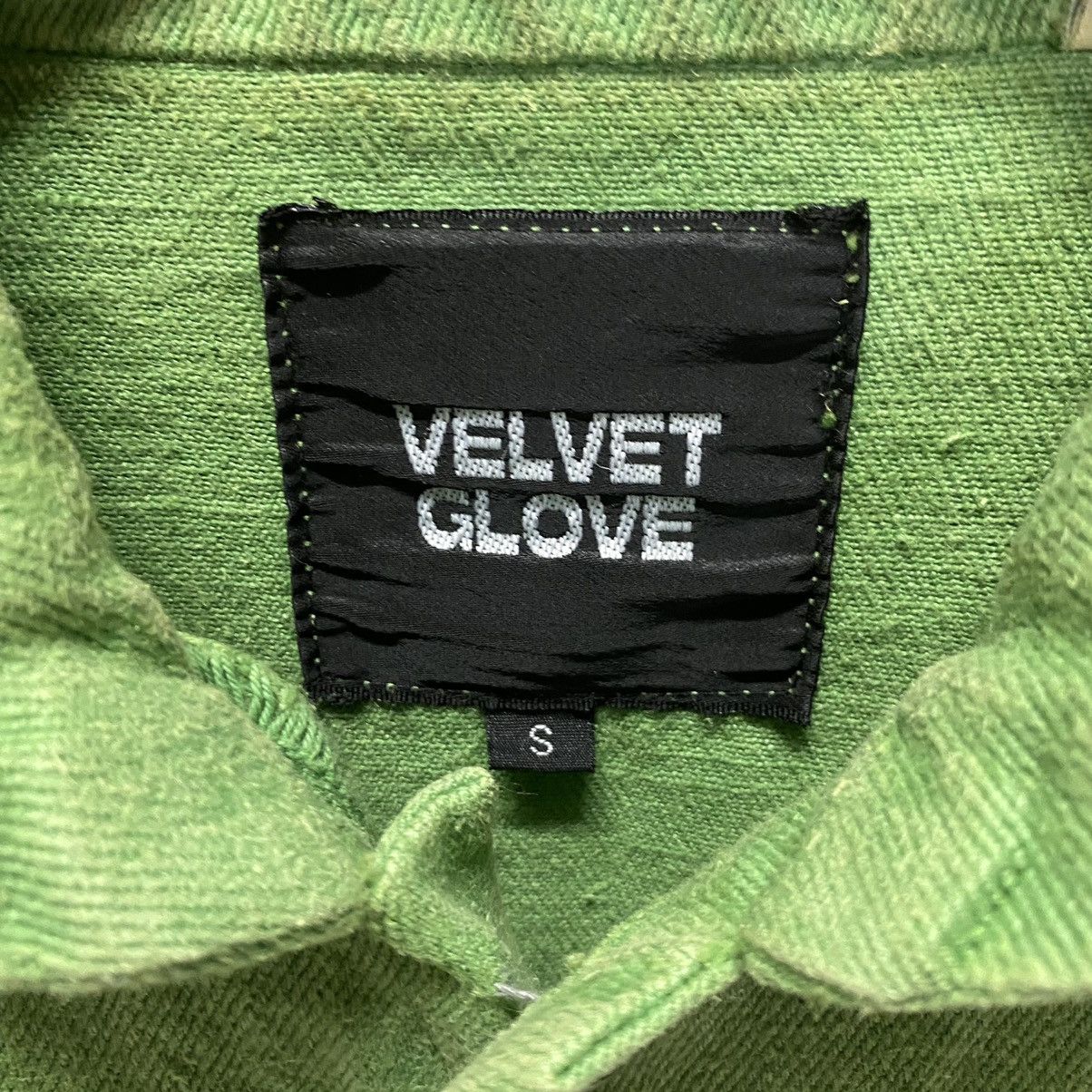 Vintage French workman velvet glove hemp Size US S / EU 44-46 / 1 - 10 Thumbnail