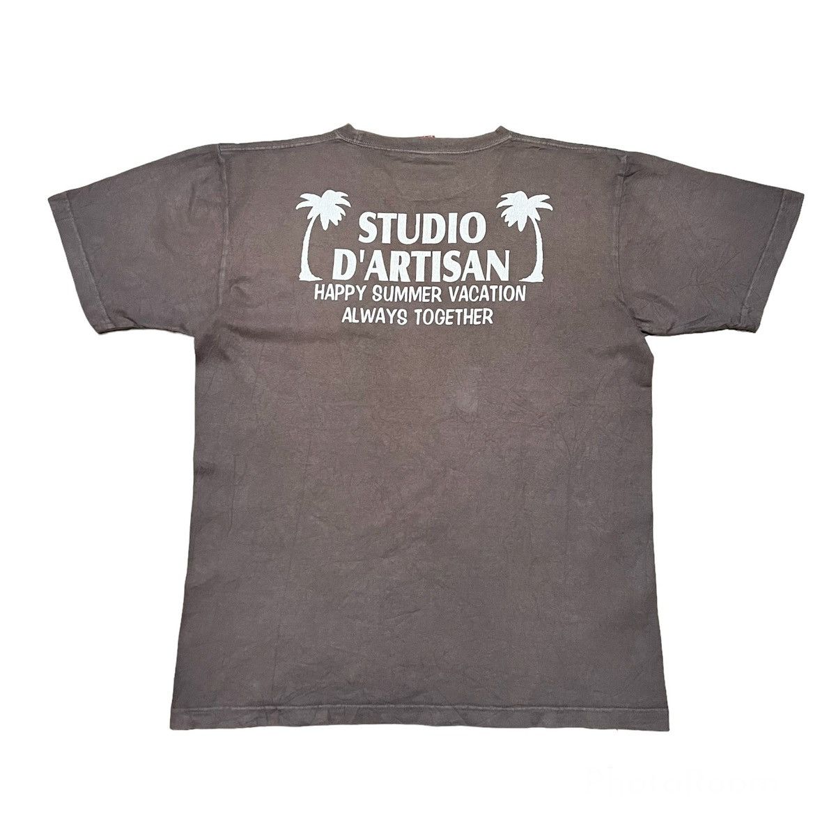 Studio D'Artisan Studio D’Artisan Big Logo T Shirt Size US XL / EU 56 / 4 - 2 Thumbnail