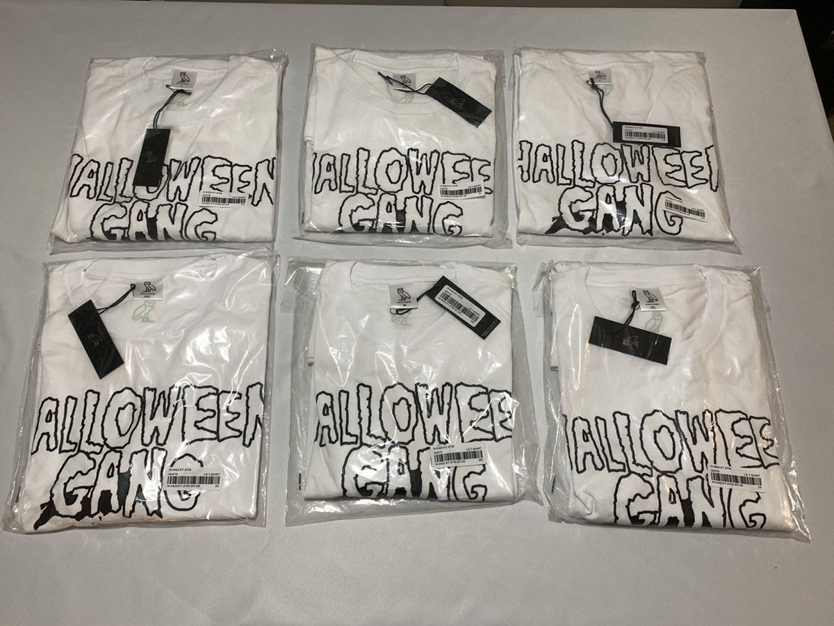Drake OVO HALLOWEEN GANG GLOW IN THE DARK LONGSLEEVE T-SHIRT Size US L / EU 52-54 / 3 - 2 Thumbnail